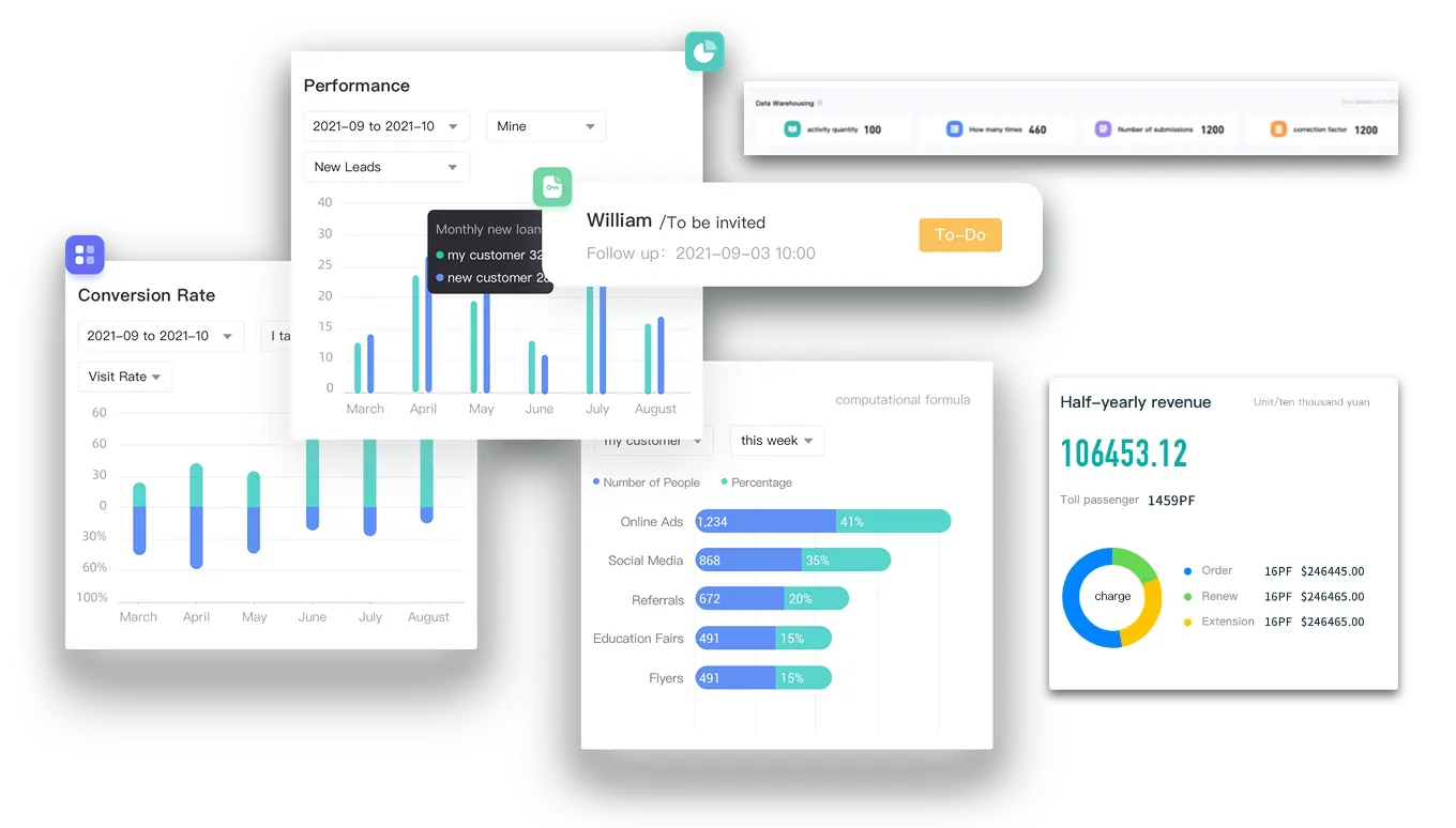 Artstep's enrollment progress management interface tracking applicant pipeline stages.